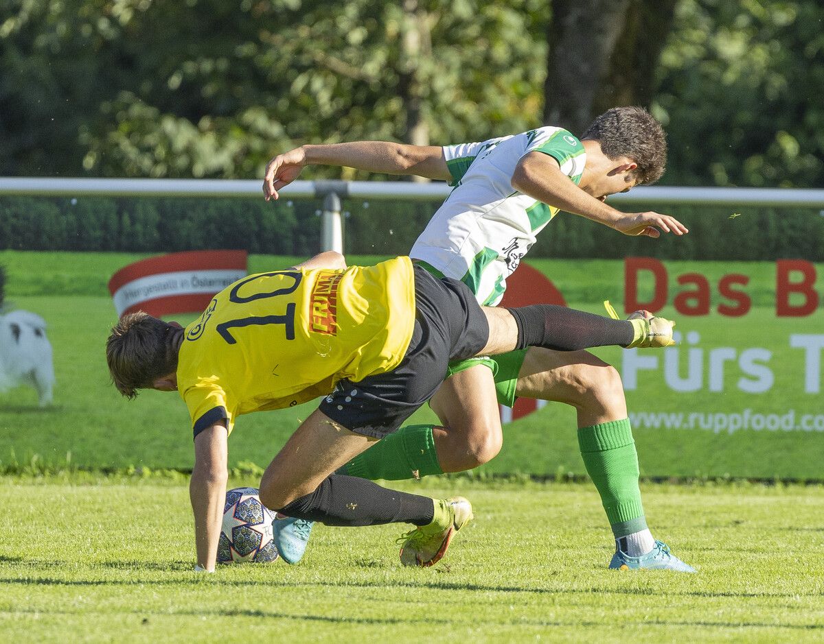 Hörbranz war den Austria-Amateuren in allen Belangen unterlegen.paulitsch