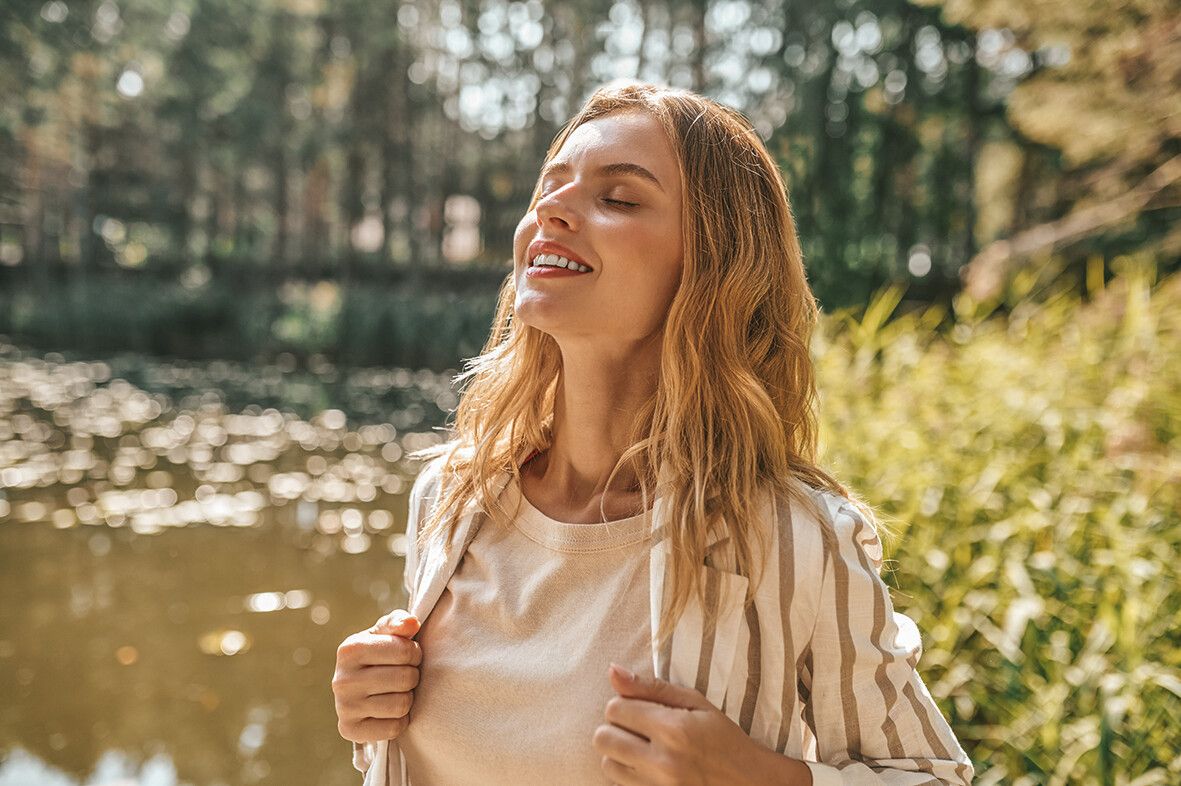 In der Natur sein, ohne das Smartphone dabei zu haben, tut gut.