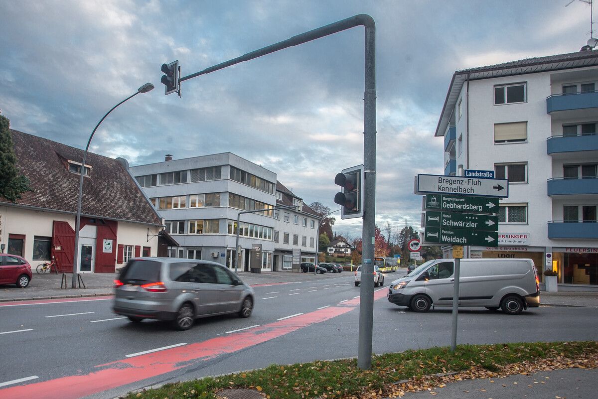 In der Vorarlberger Landeshauptstadt gibt es 18 Ampelanlagen.vn/steurer