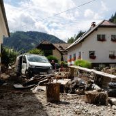 Nach Überschwemmungen ist die Gefahr noch nicht gebannt