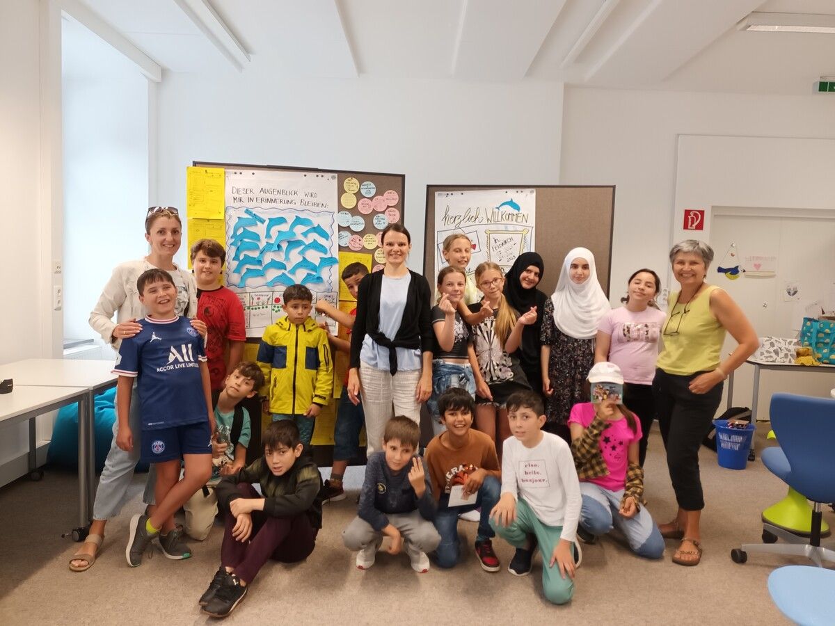 Insgesamt 34 Kinder nahmen am Sommerprogramm teil.caritas