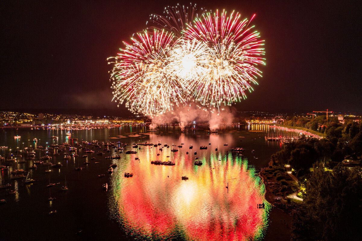 Konstanz lädt am Samstag zur entspannten Sommerparty mit spektakulärem Feuerwerk ein.MKT/Achim Mende
