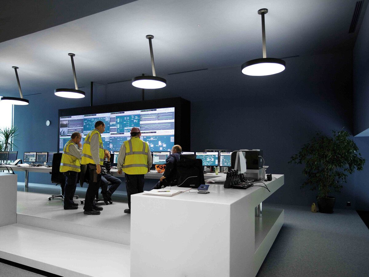 Leitwarte einer Dieffenbacher-Energy-Anlage, wie sie ähnlich auch bei der voestalpine Stahl in Linz zum Einsatz kommen wird.
