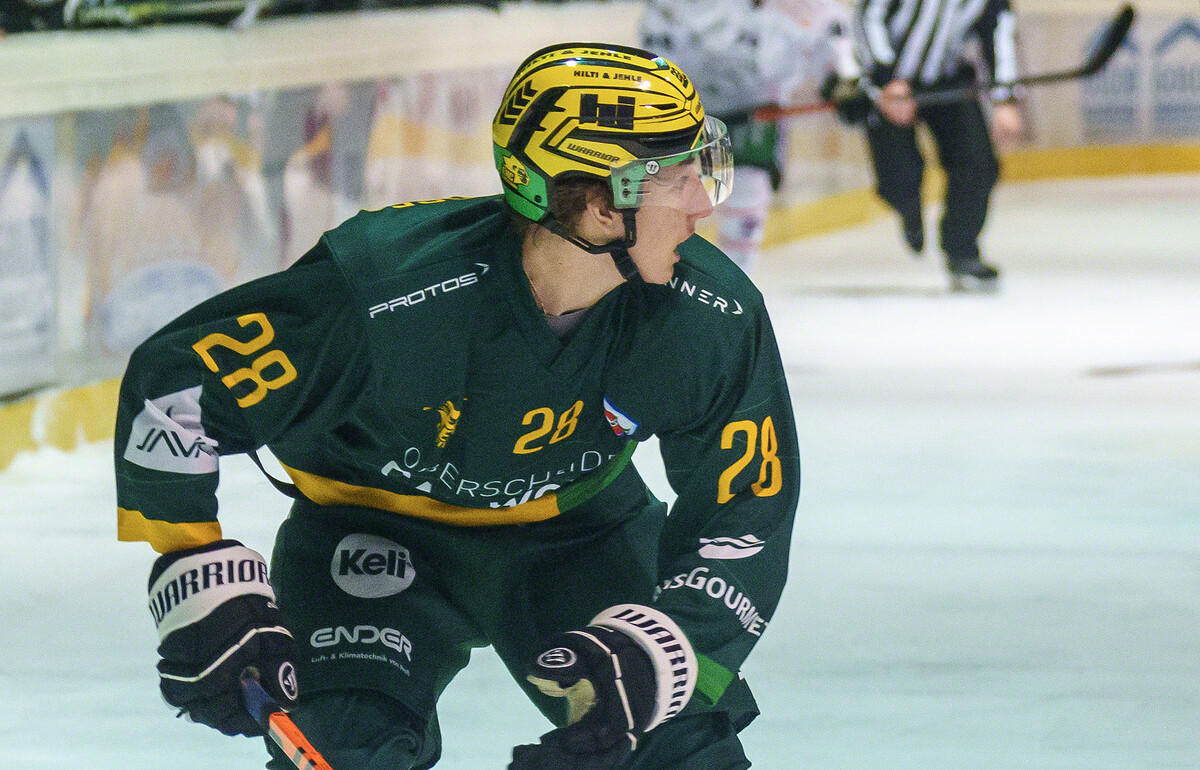 Lenz Moosbrugger empfängt mit dem EHC Lustenau den EHC Arosa. EHC