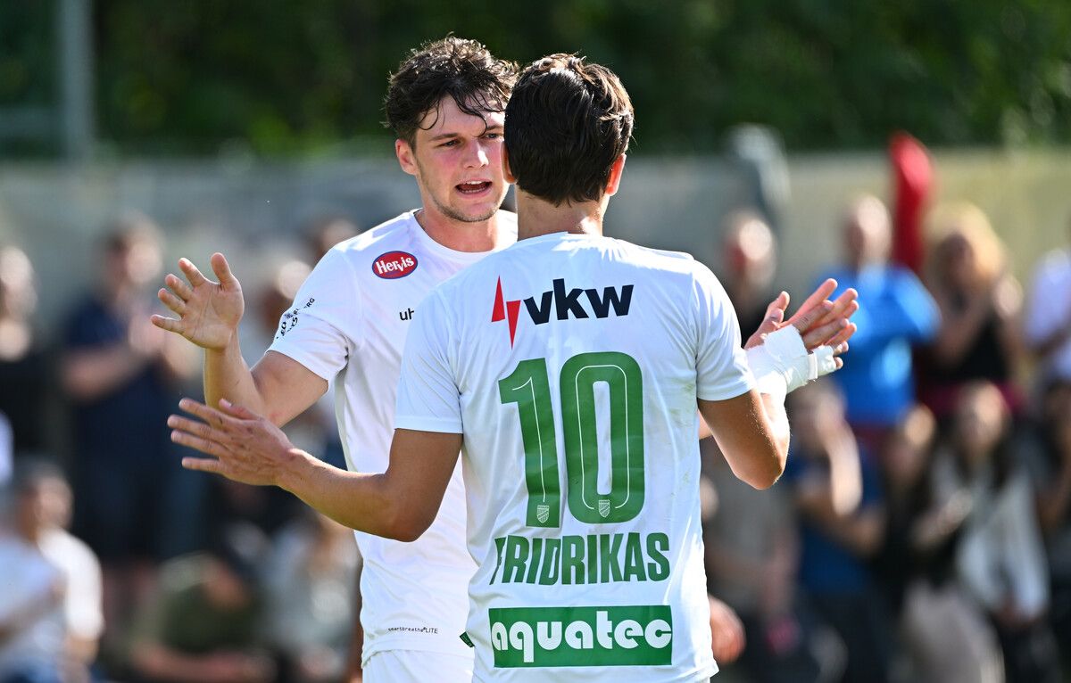 Leo Mätzler und Altach liegen im Clinch.gepa