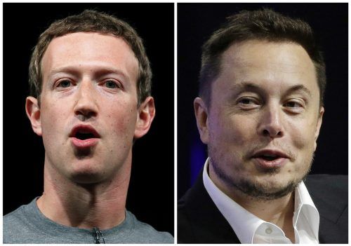 Mark Zuckerberg und Elon Musk: Das Verhältnis der beiden Milliardäre ist schon seit einigen Jahren angespannt. ap