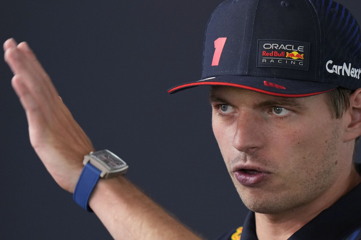 Max Verstappen hat den Sieg in Monza klar im Visier.ap