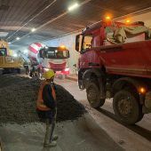 Ein Schutzengel tief im Arlbergtunnel