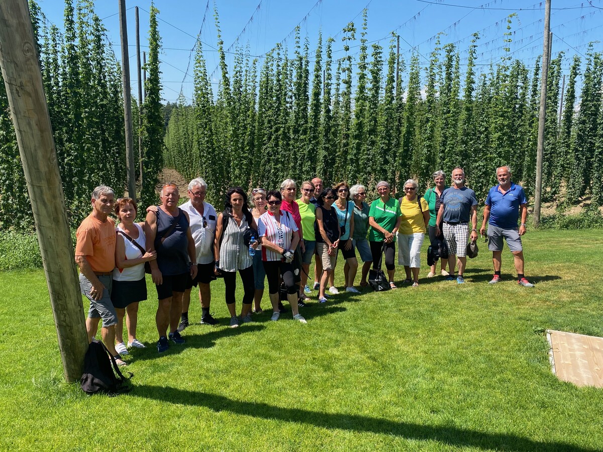 Mittagsrast im „Hopfengut No20“. 50plus Bregenz