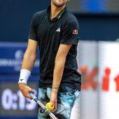 Thiem plagt sich mit einer Art Gastritis