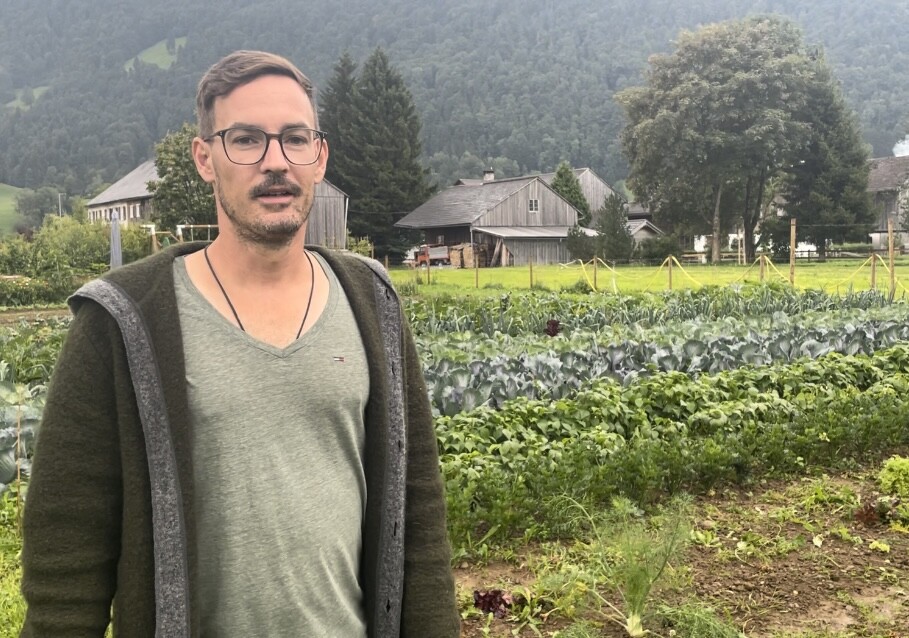 Philipp Mattes setzt auch auf alte Sorten und liefert das Gemüse unter anderem an die Gastronomie. MEF (2)