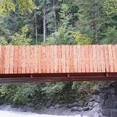 Saminatal: Brücke wieder geöffnet