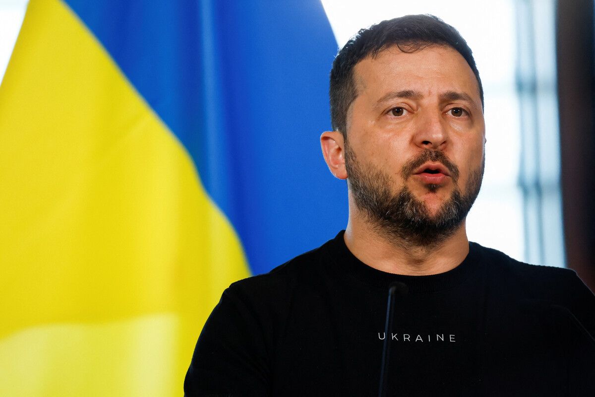 Präsident Selenskyjs Gespräche waren offenbar erfolgreich. Reuters