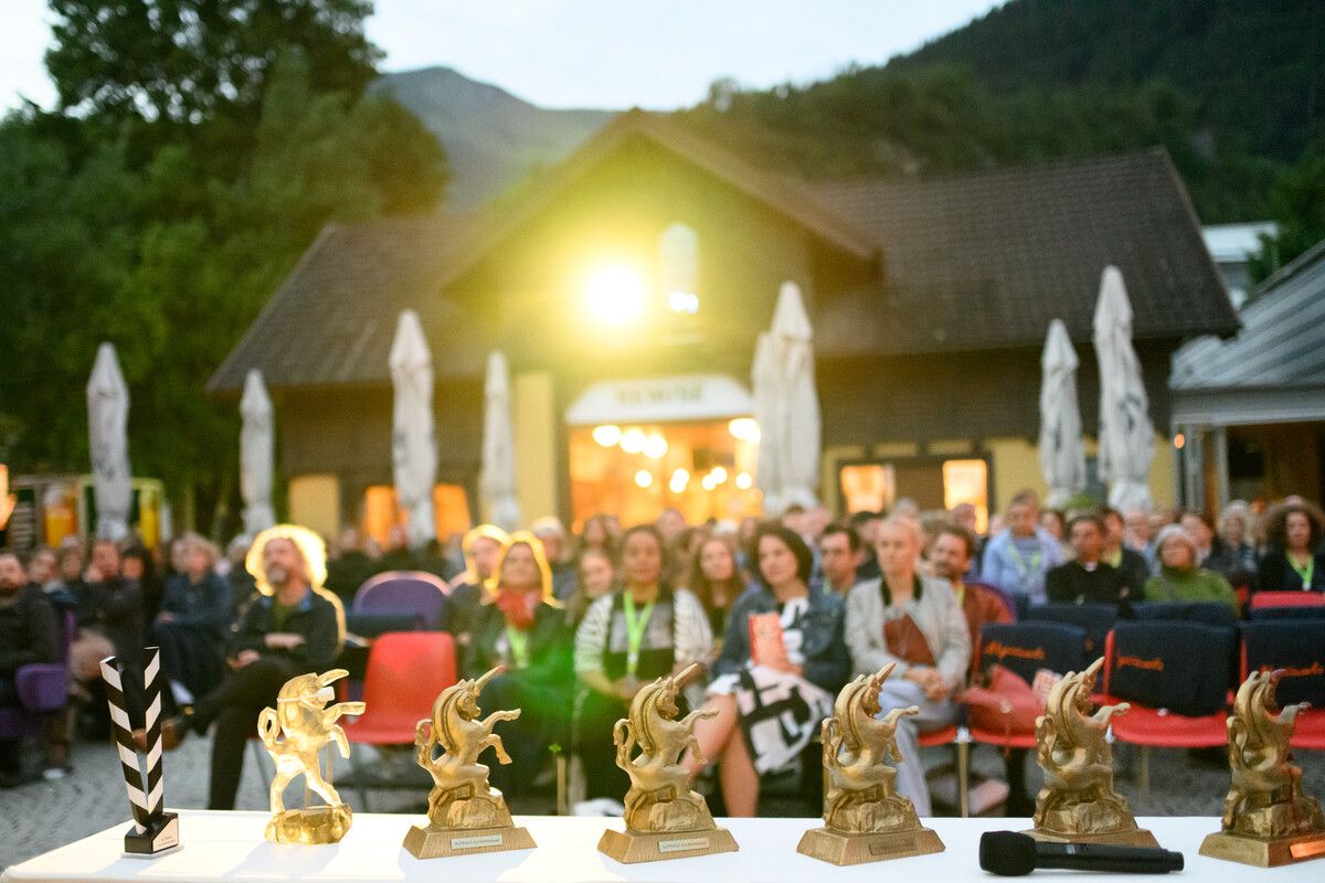 Sechs Goldene Einhörner wurden an internationale Teilnehmer vergeben.m. rhomberg