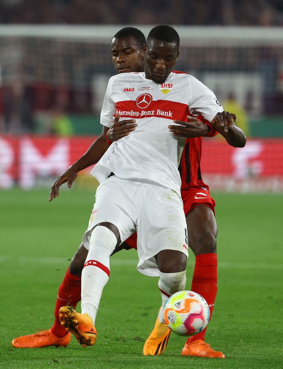 Serhou Guirassy erzielte beim 5:0 gegen Bochum zwei Tore für den VfB Stuttgart.reu
