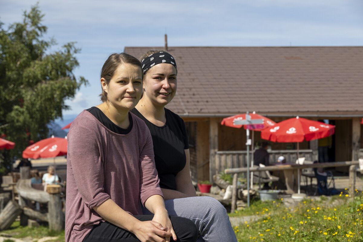 Sind besorgt: Jasmin Wohlgenannt und Tanja Feuerstein.