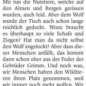 Der böse Wolf?!