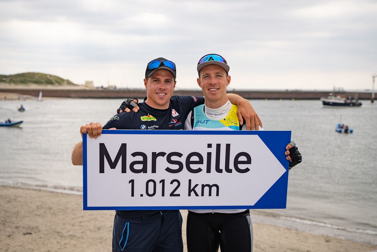 Von Den Haag nach Marseille: Mit Benjamin Bildstein (l.) und Lukas Mähr haben zwei Vorarlberger Segler ihr Olympiaticket.