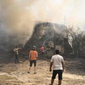 Griechische Feuerwehr entdeckt 18 Leichen im Waldbrandgebiet