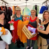 Kunstmarkt an der Promenade am Lochauer Kaiserstrand