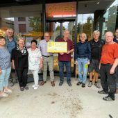 Soziale Spendenaktion im Saminapark