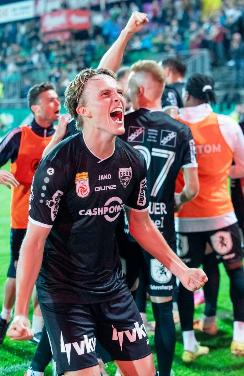 Altachs Paul Koller will heute mit dem ÖFB-U21-Team gegen Zypern auch jubeln.apa