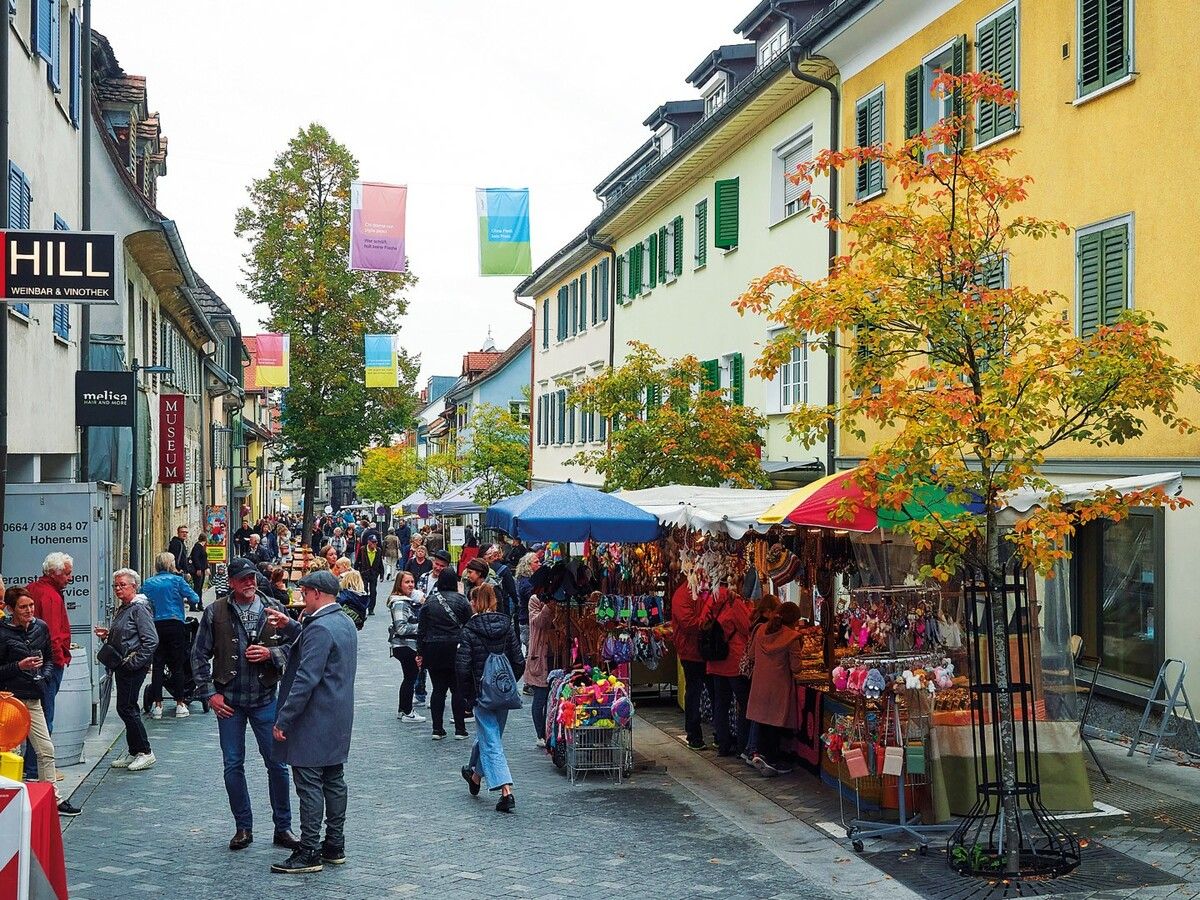 Am kommenden Samstag feiert Hohen-ems seine Stadterhebung.Stadt