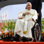 Papst Franziskus wirbt bei seinem Mongolei-Besuch für Frieden
