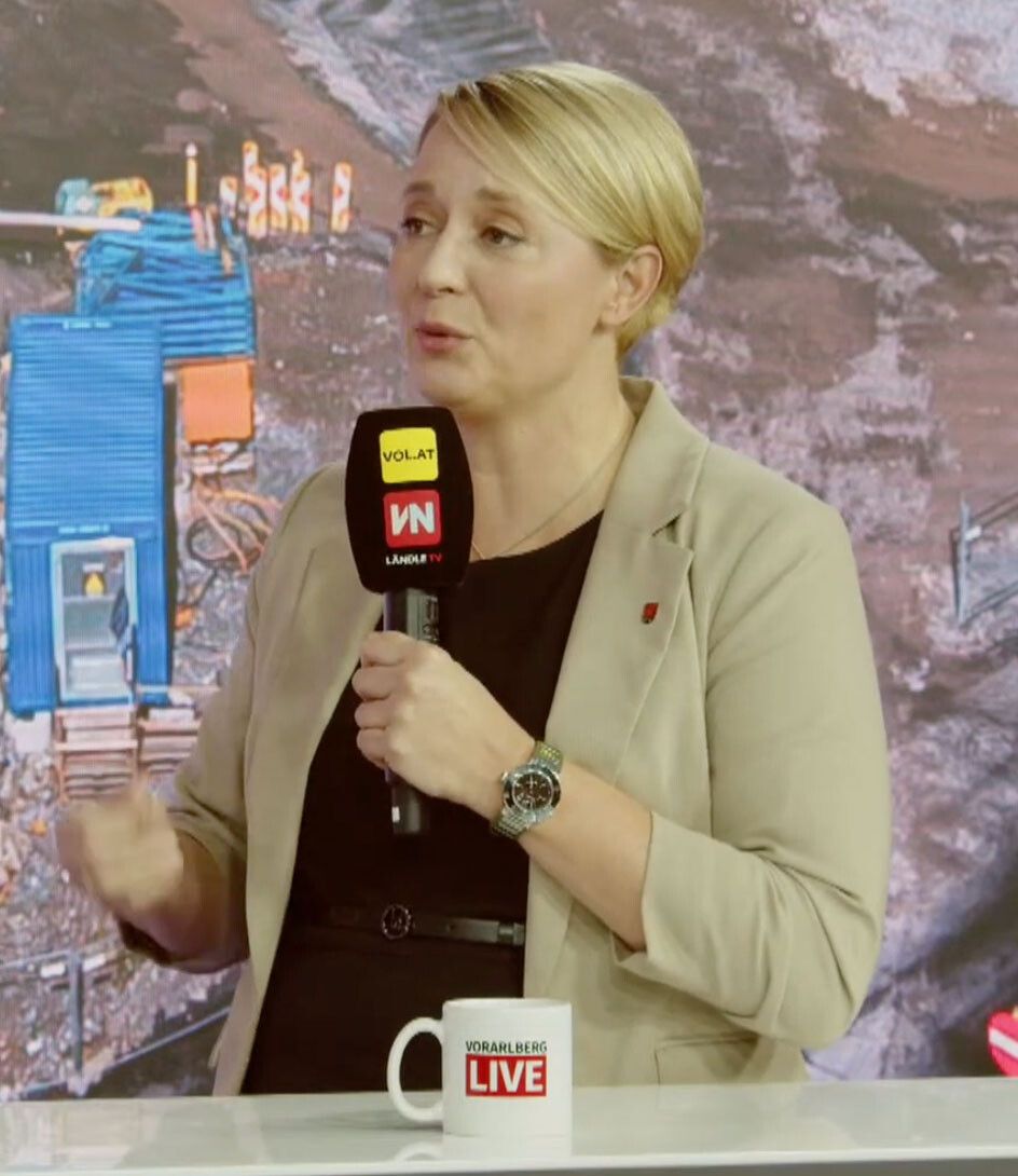 Andrea Kerbleder war zu Gast bei Vorarlberg LIVE.