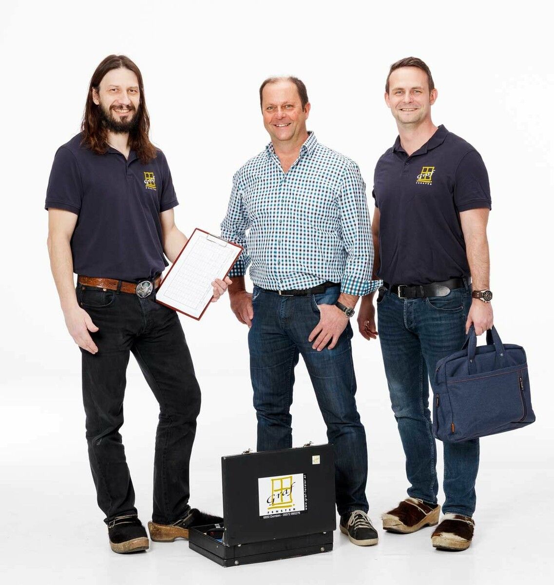 Andreas Dressel und der bisherige Firmenchef Hubert Graf. Fa