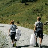 Vorarlberg räumt  in den Bergen auf