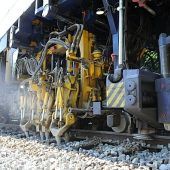 Bauarbeiten bremsen S-Bahn-Züge ein