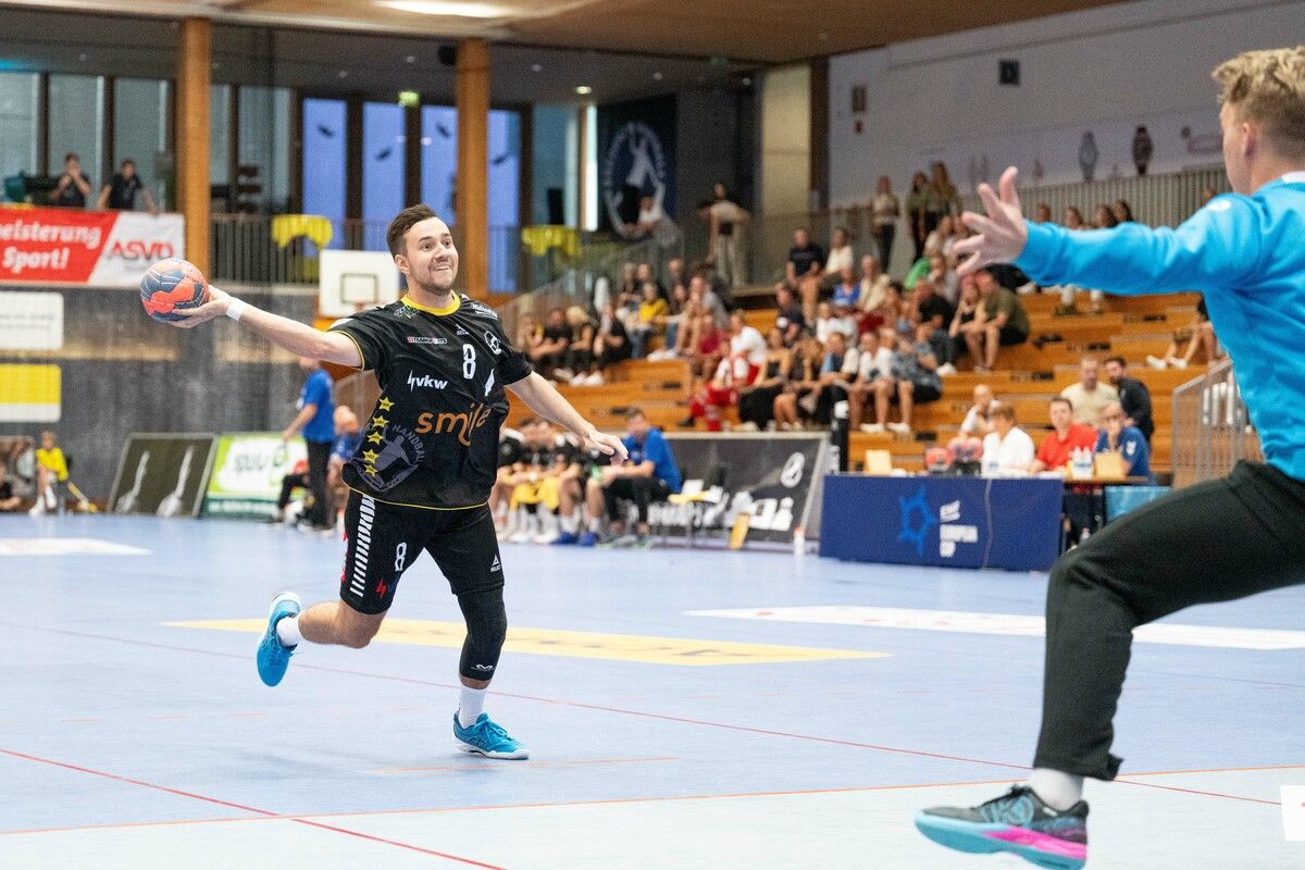 Beim 30:25-Erfolg im ersten Aufeinandertreffen erzielte Sebastian Burger zehn Treffer.VN/RHomberg