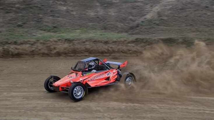 Christian Hartmann zeigte eine tolle Performance in seinem Buggy.privat