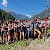 Emotionale Momente beim Alpabtrieb