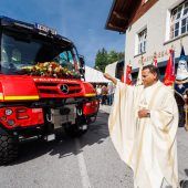 Feuerwehrjubiläum mit Fahrzeugweihe