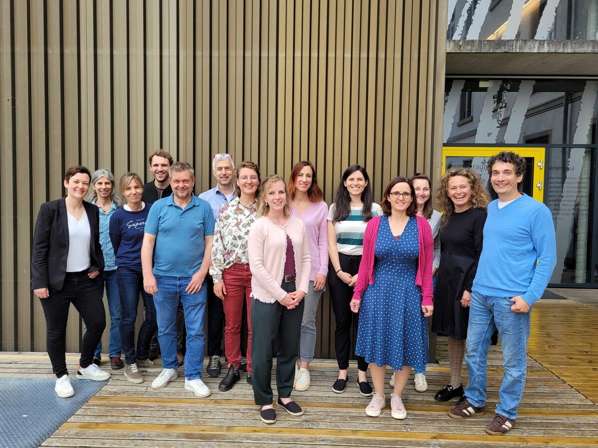 Das Projektteam für GE_NOW bei der Startsitzung.regio-V
