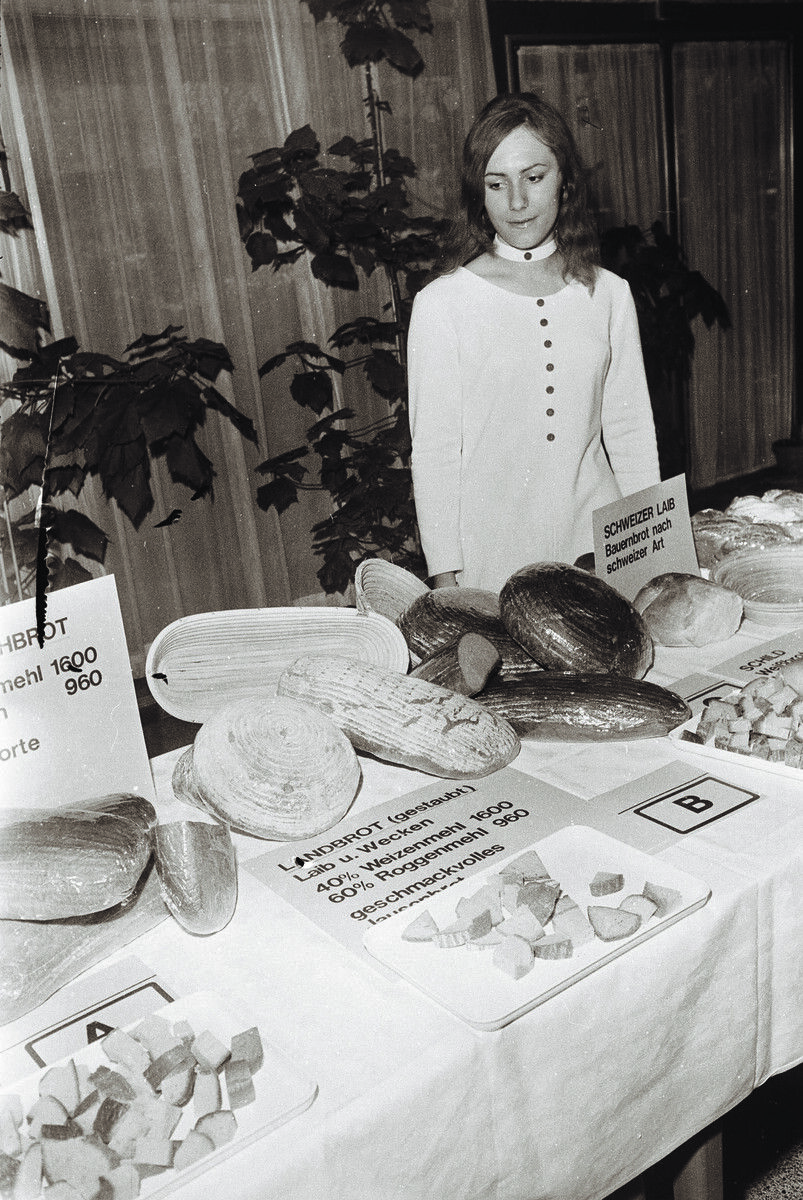 Das Thema der Veranstaltung lautete „Brot gehört zur modernen Ernährung“. Alles drehte sich um das Grundnahrungsmittel.Oskar Spang, Stadtarchiv Bregenz