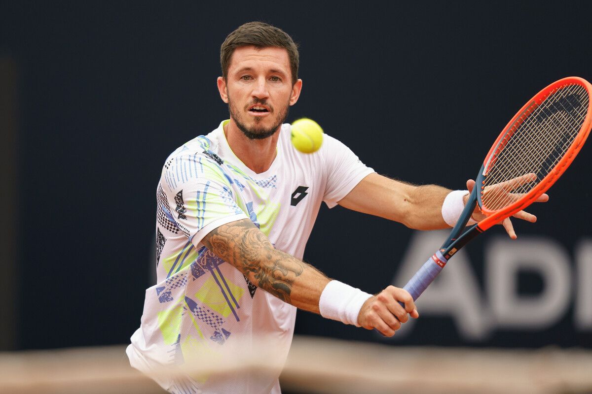 Dennis Novak verpasste beim Heimturnier seinen vierten ITF-Titel.GEPA