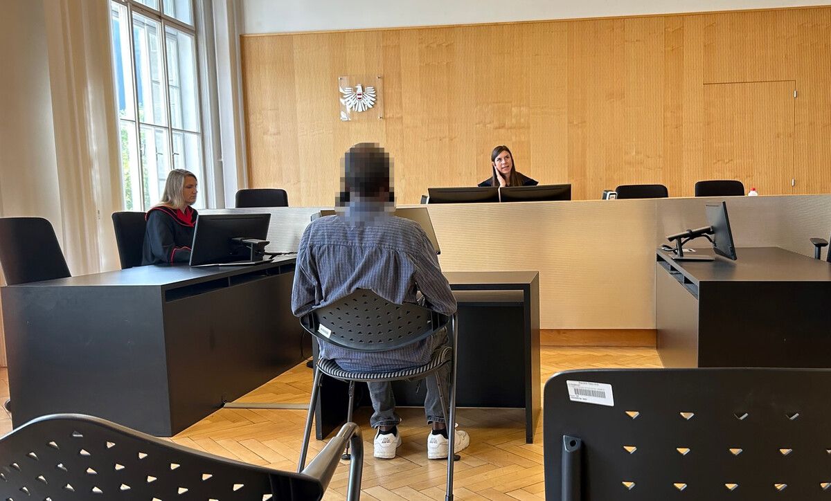 Der Angeklagte konnte sich aufgrund seiner Erinnerungslücken zwar nicht geständig zeigen, aber immerhin reumütig. VN/SOHM