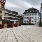 Neue Platten für den Dornbirner Marktlatz