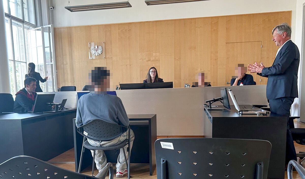 Der jugendliche Tschetschene zeigte sich bei der Verhandlung voll umfassend geständig. vn/gs