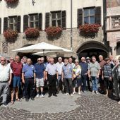 Götzner Kameraden auf Innsbruck-Besuch