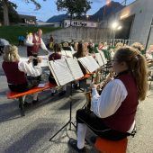 Furioses Platzkonzert am Feuerwehrhaus