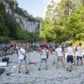 End of Summer Party in der Bürser Schlucht