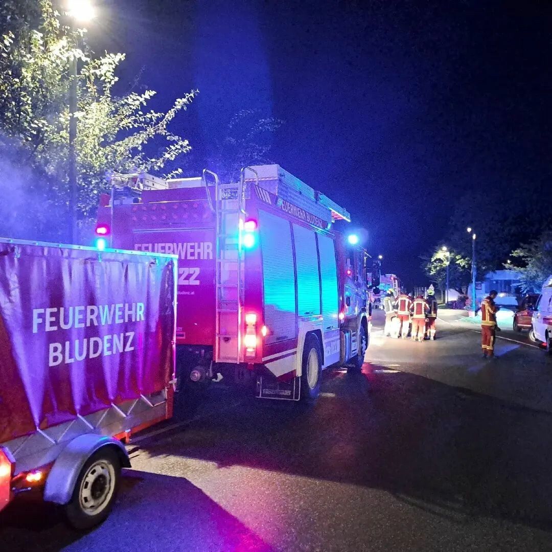 Die Feuerwehr leitete sofort Belüftungsmaßnahmen ein. fw Bludenz