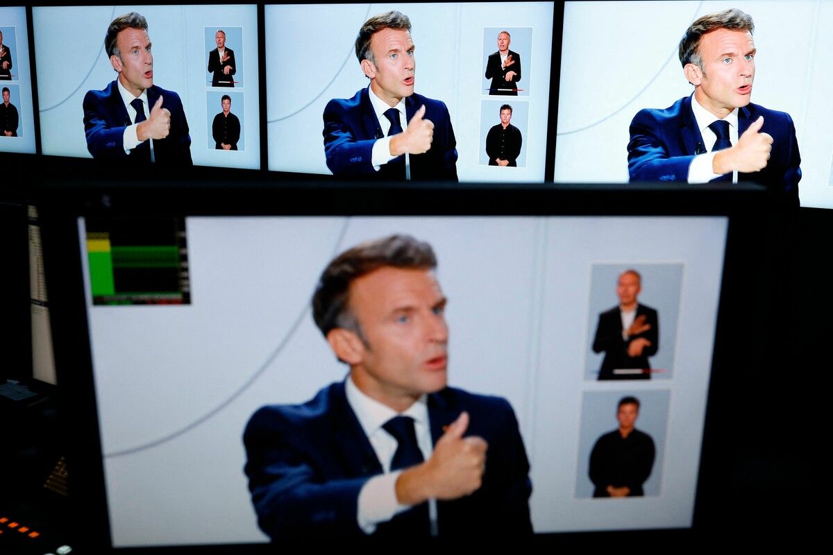 Die militärische Zusammenarbeit werde beendet, sagte Macron. AFP