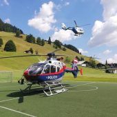Vorarlberger Flugpolizei barg tödlich verunglückten Bergsteiger
