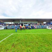 Heimspiel-Doppel im Stadion Hoferfeld