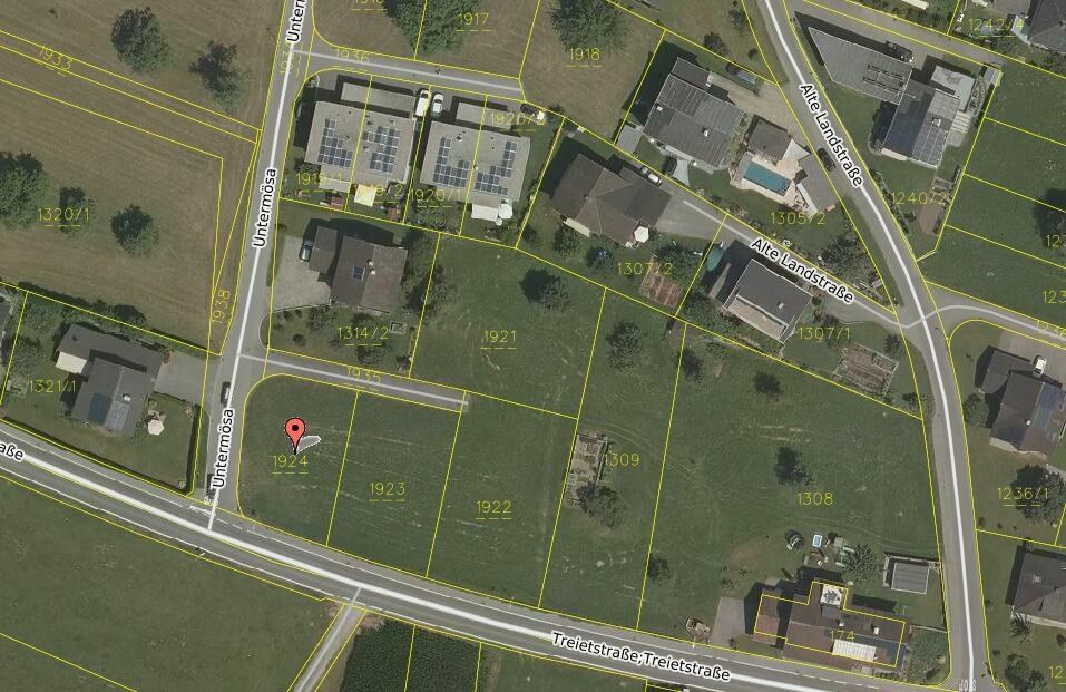 Grundstück in Röthis um 390.000 Euro verkauft